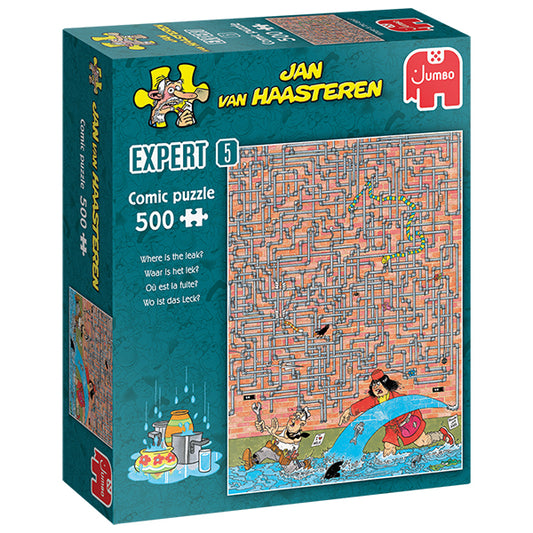 Where is the leak?, JvH Expert 5, 500 Pieces Puzzle