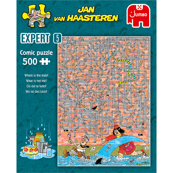 Where is the leak?, JvH Expert 5, 500 Pieces Puzzle