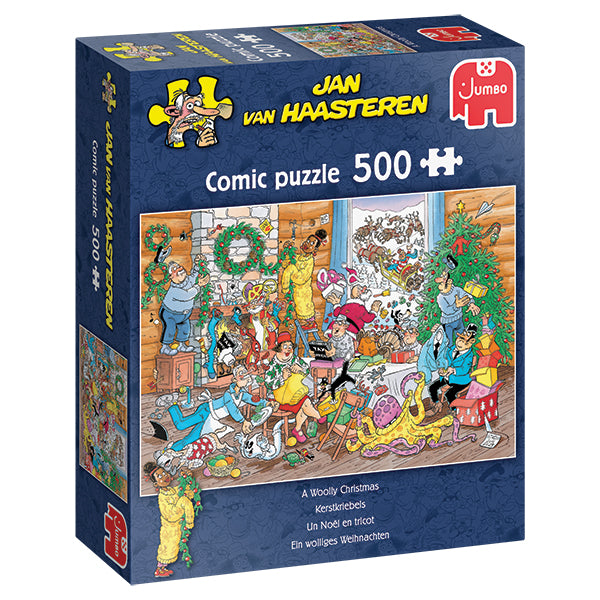 A Woolly Christmas, Jan van Haasteren, 500 Pieces Puzzle