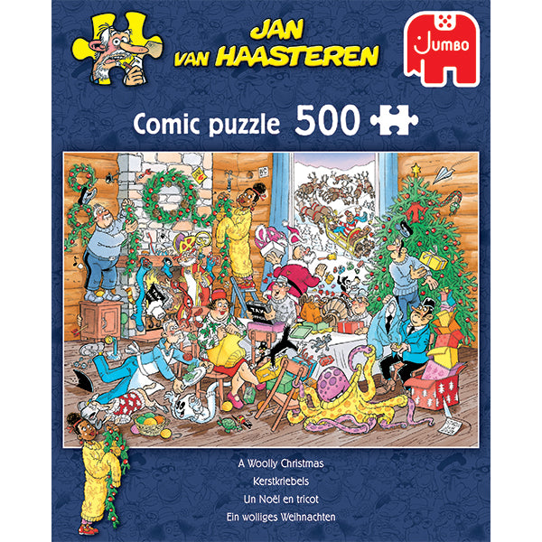 A Woolly Christmas, Jan van Haasteren, 500 Pieces Puzzle