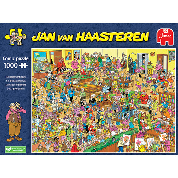 The Retirement Home, Jan van Haasteren, 1000 Pieces Puzzle