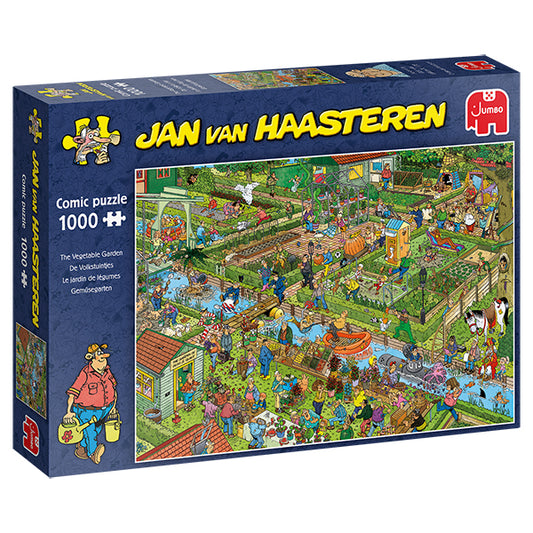 The Vegetables Garden, Jan van Haasteren, 1000 Pieces Puzzle