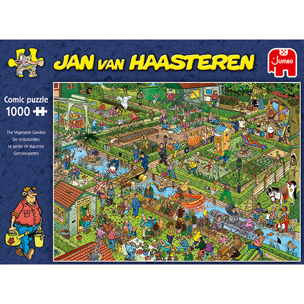 The Vegetables Garden, Jan van Haasteren, 1000 Pieces Puzzle