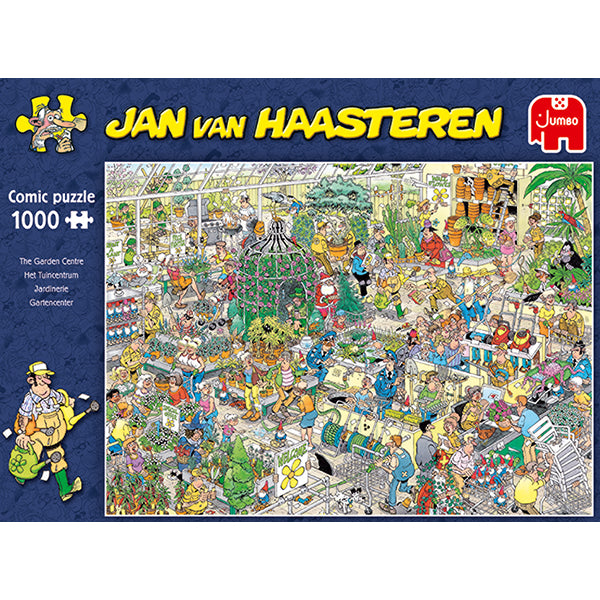 Garden Center, Jan van Haasteren, 1000 Pieces Puzzle