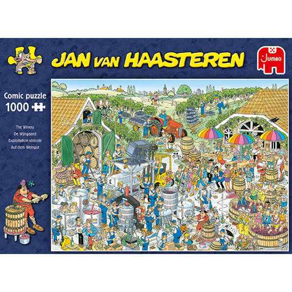 The Winery, Jan van Haasteren, 1000 Pieces Puzzle