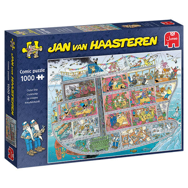 Cruise Ship, Jan van Haasteren, 1000 Pieces Puzzle