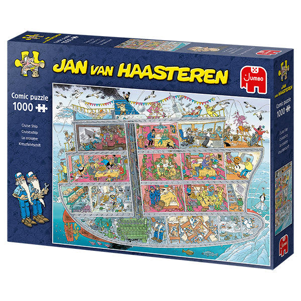 Cruise Ship, Jan van Haasteren, 1000 Pieces Puzzle