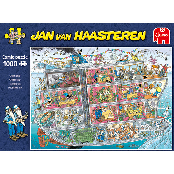Cruise Ship, Jan van Haasteren, 1000 Pieces Puzzle