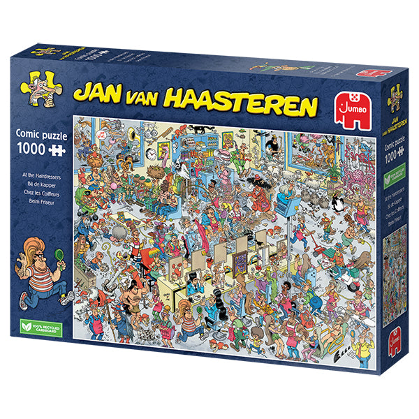 At the Hairdressers, Jan van Haasteren, 1000 Pieces Puzzle