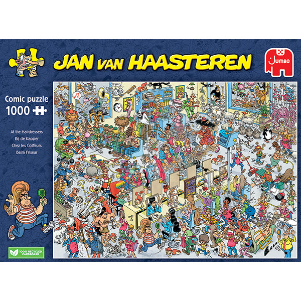 At the Hairdressers, Jan van Haasteren, 1000 Pieces Puzzle