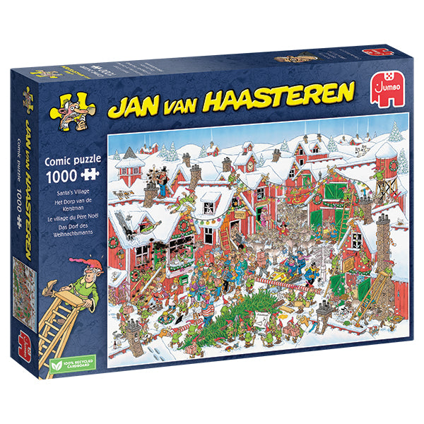 Santa's Village, Jan van Haasteren, 1000 Pieces Puzzle