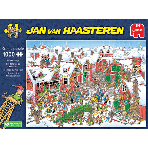 Santa's Village, Jan van Haasteren, 1000 Pieces Puzzle