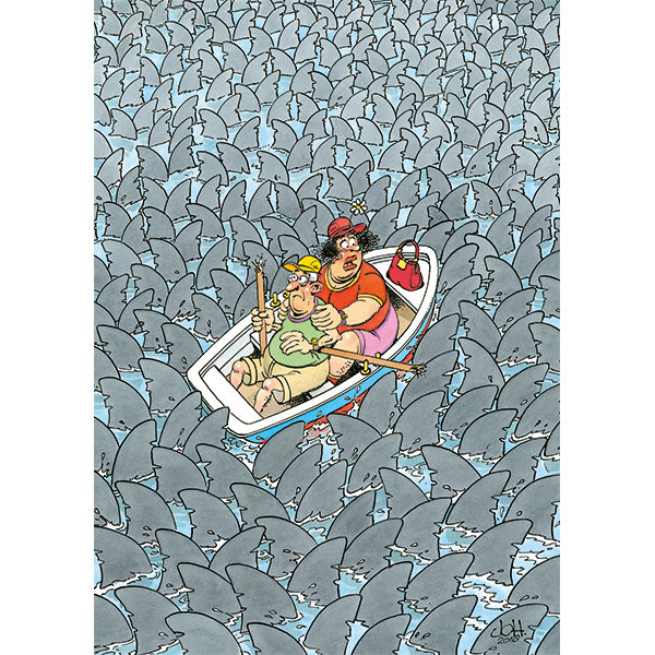 Shark Mania, JvH Expert 1, 500 Pieces Puzzle