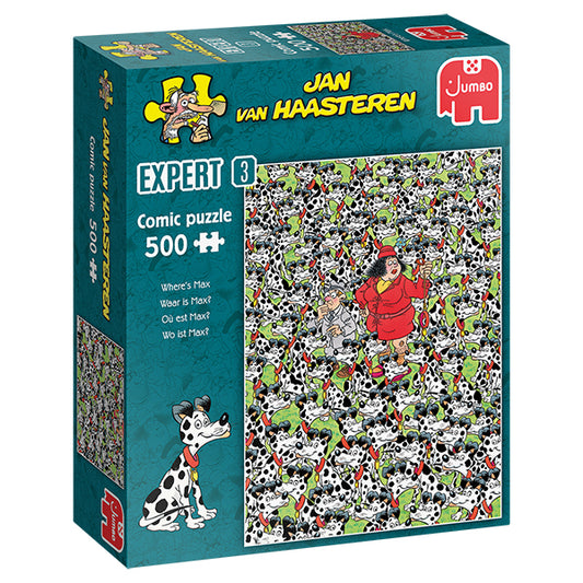 Where’s Max?, JvH Expert 3, 500 Pieces Puzzle