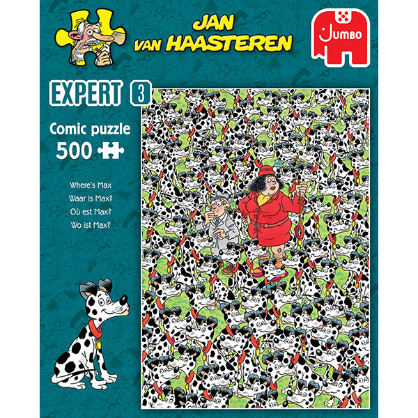 Where’s Max?, JvH Expert 3, 500 Pieces Puzzle
