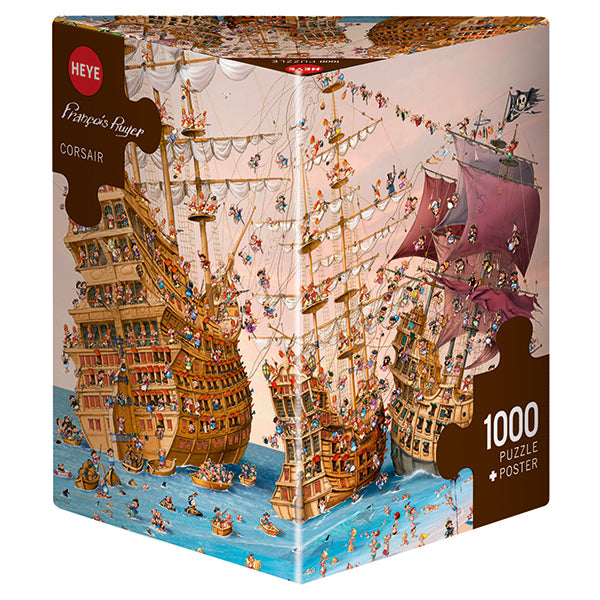 Corsair, Francois Ruyer, 1000 Pieces Puzzle
