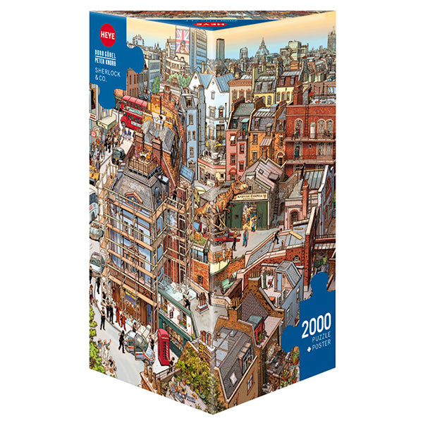 Sherlock & Co., Gobel/Knorr, 2000 Pieces Puzzle
