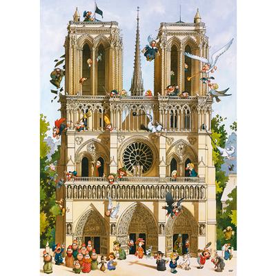 Vive Notre Dame! Jean-Jacques Loup, 1000 Pieces Puzzle
