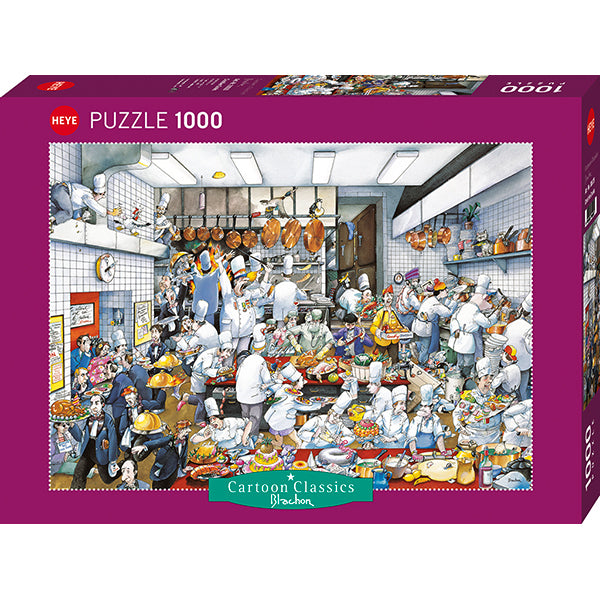 Creative Cooks, Cartoon Classics, 1000 Pieces Puzzle