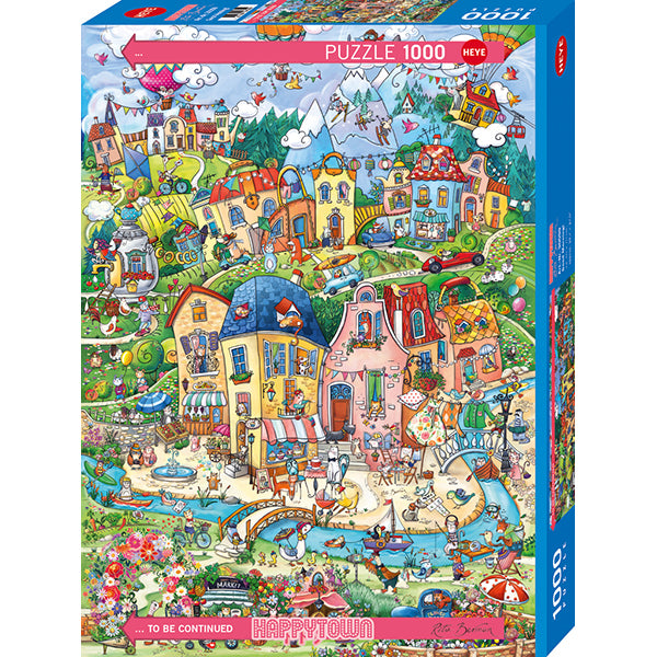 Happytown, Good Morning, 1000 Pieces Puzzle