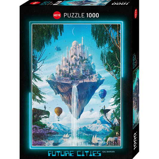 Future Cities, Sky Isle, 1000 Pieces Puzzle