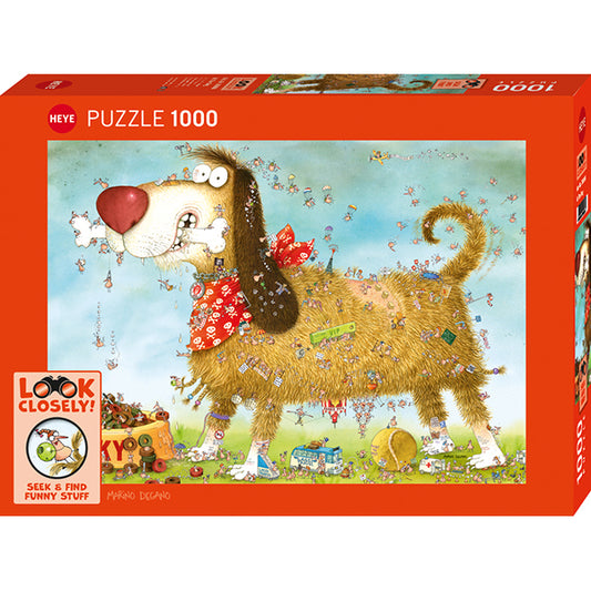 At The Dog, Look Closely!, 1000 Pieces Puzzle
