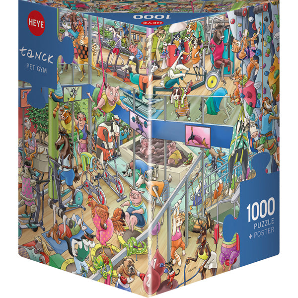 Pet Gym, Birgit Tanck, 1000 Pieces Puzzle