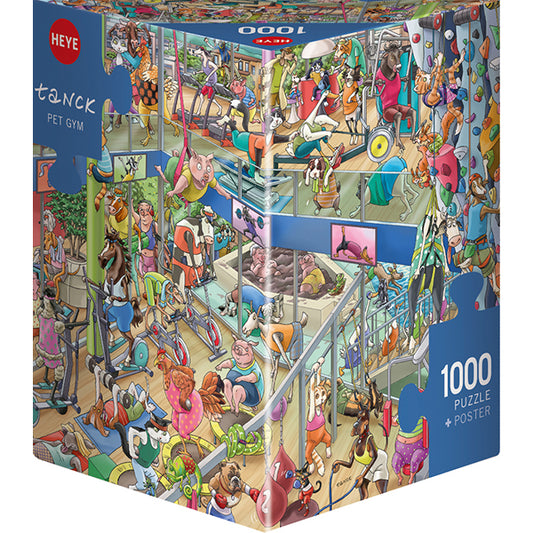 Pet Gym, Birgit Tanck, 1000 Pieces Puzzle