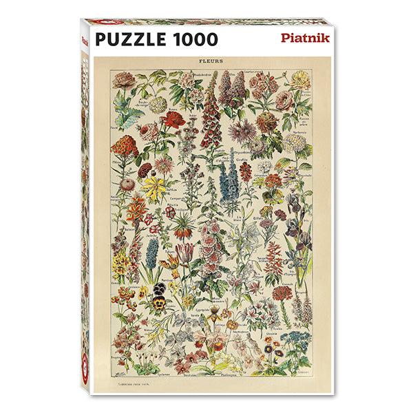 Millot - Flowers 1000 Pieces Puzzle