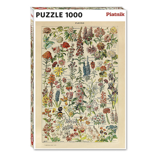 Millot - Flowers 1000 Pieces Puzzle