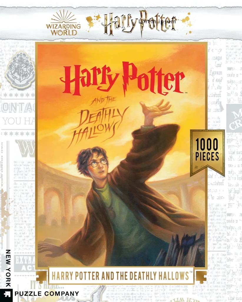 Harry Potter And The Deathly Hallows 1000 Piece Jigsaw Puzzle