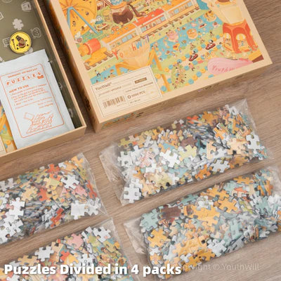 Coffee Theme Park - 1000 Pieces - Jigsaw Puzzle
