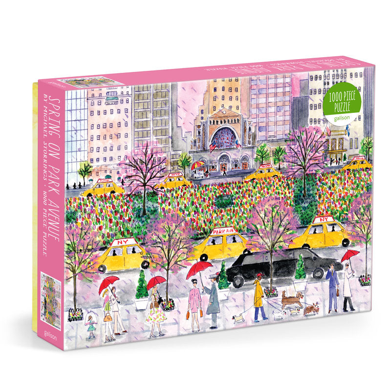 Michael Storrings Spring On Park Avenue 1000 Piece Jigsaw Puzzle