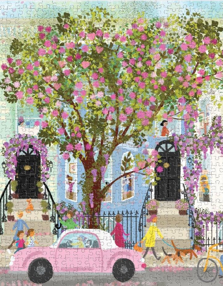 Joy Laforme Spring Terrace 1000 Piece Puzzle