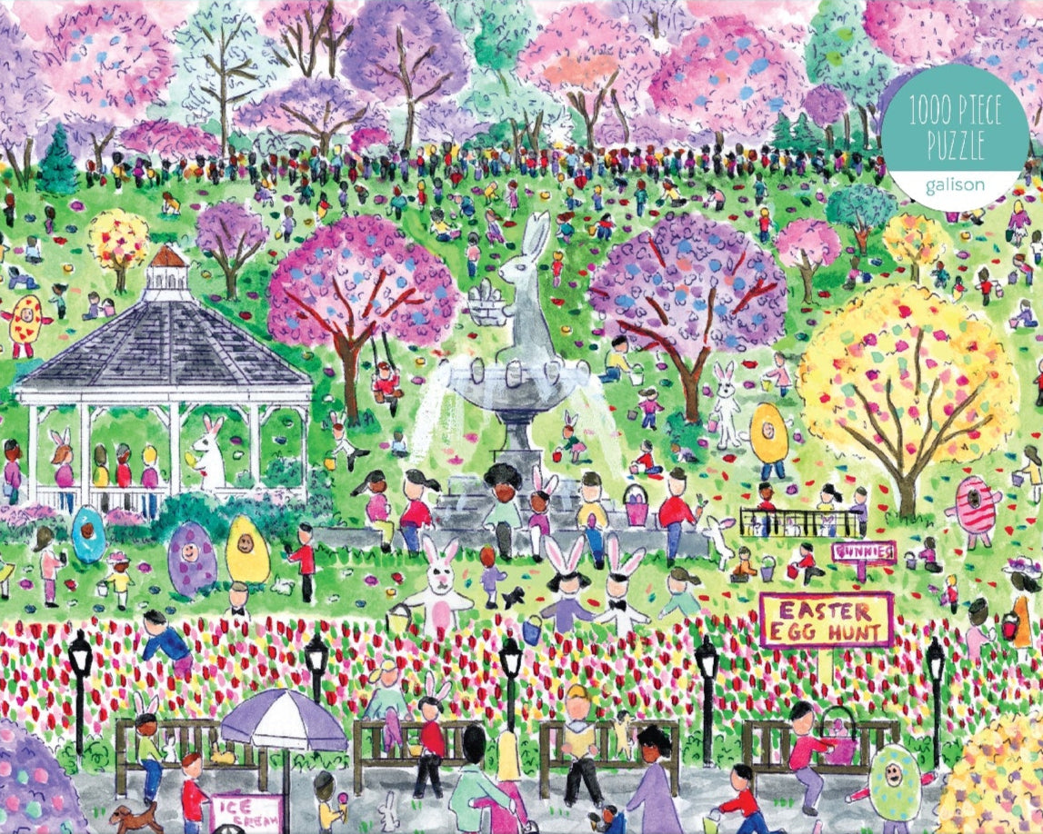Michael Storrings Easter Egg Hunt 1000 Piece Puzzle