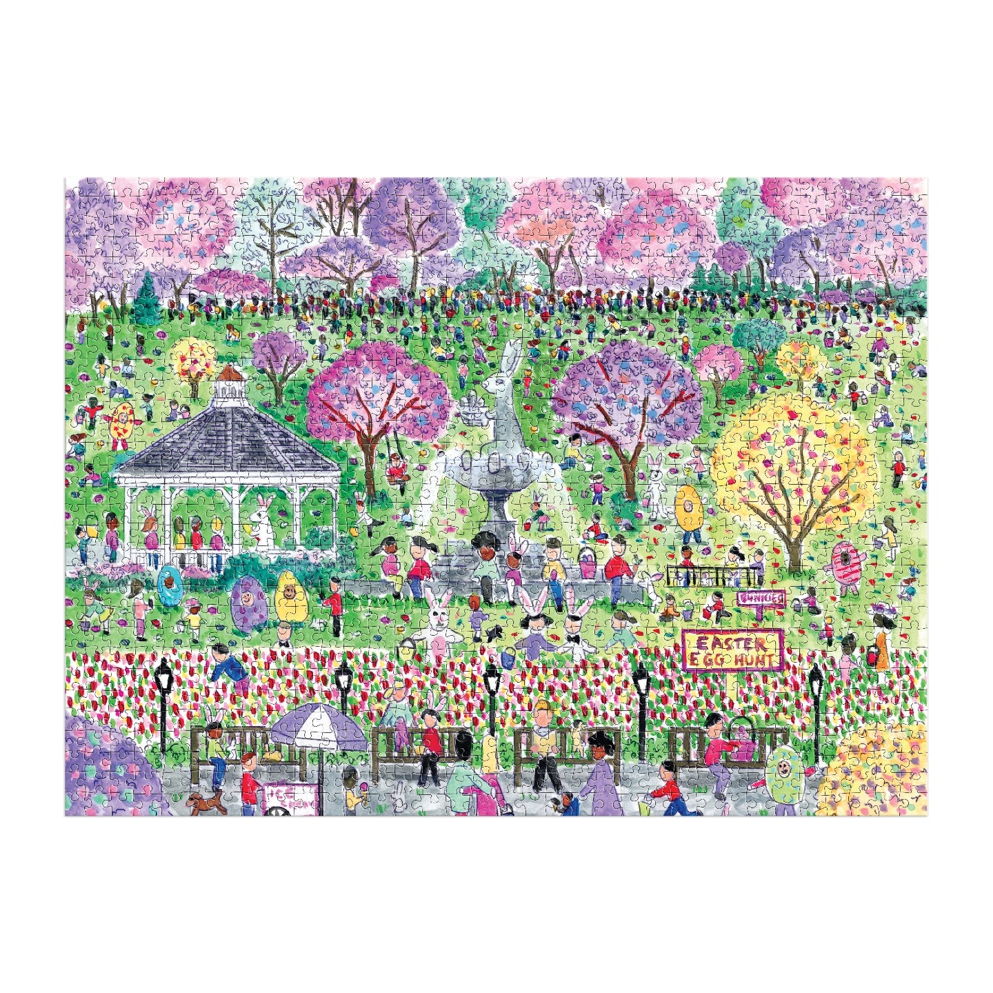 Michael Storrings Easter Egg Hunt 1000 Piece Puzzle