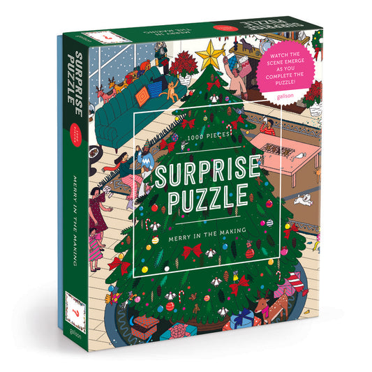 Merry In the Making 1000 Piece Surprise Puzzle