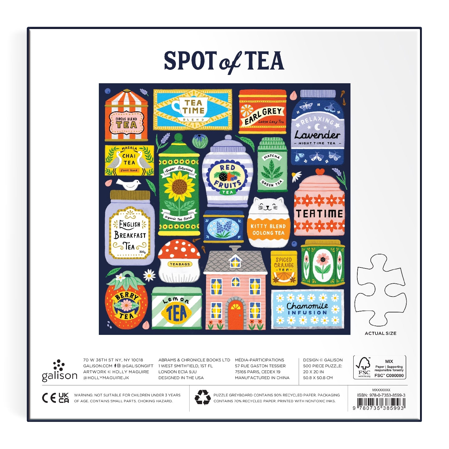 Spot of Tea 500 Piece Puzzle