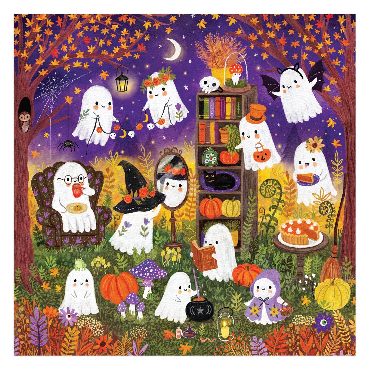 Ghostly Gathering 500 Piece Family Puzzle
