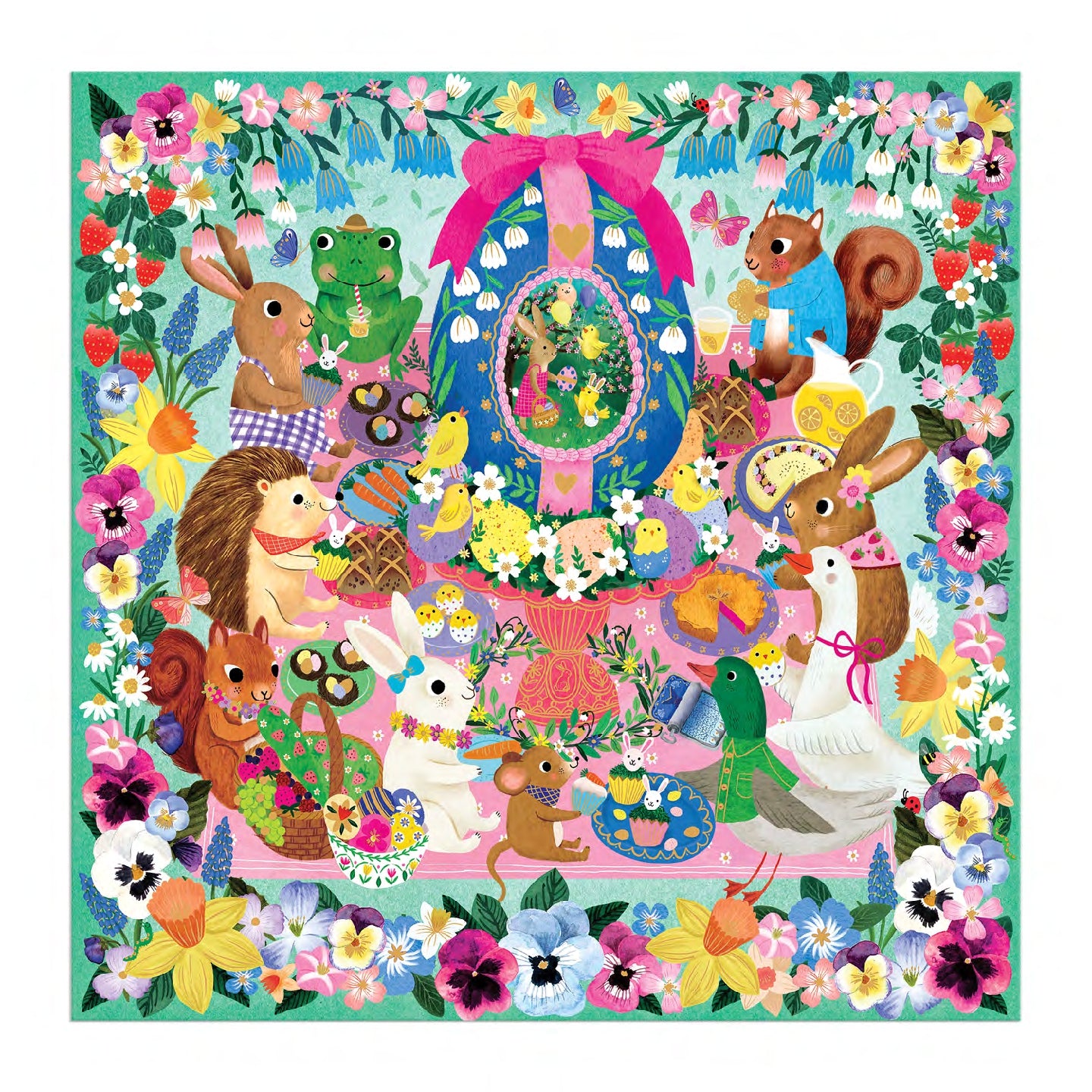 Egg-cellent Day 500 Piece Foil Family Puzzle