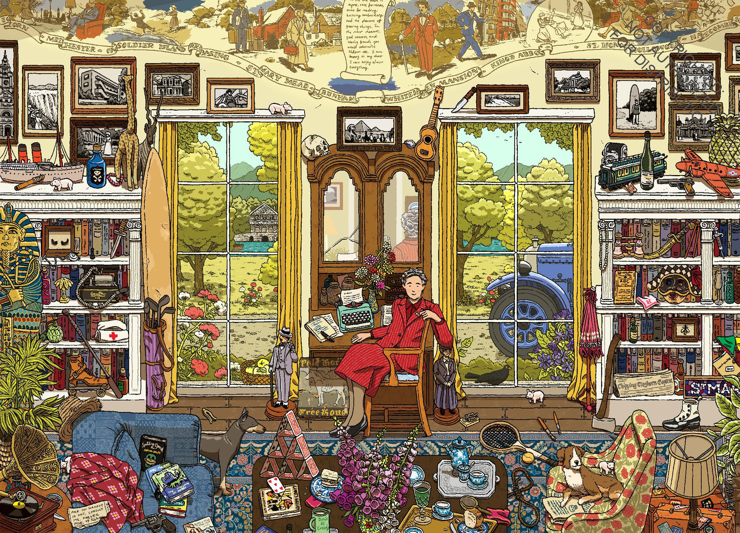 The World of Agatha Christie 1000-piece puzzle