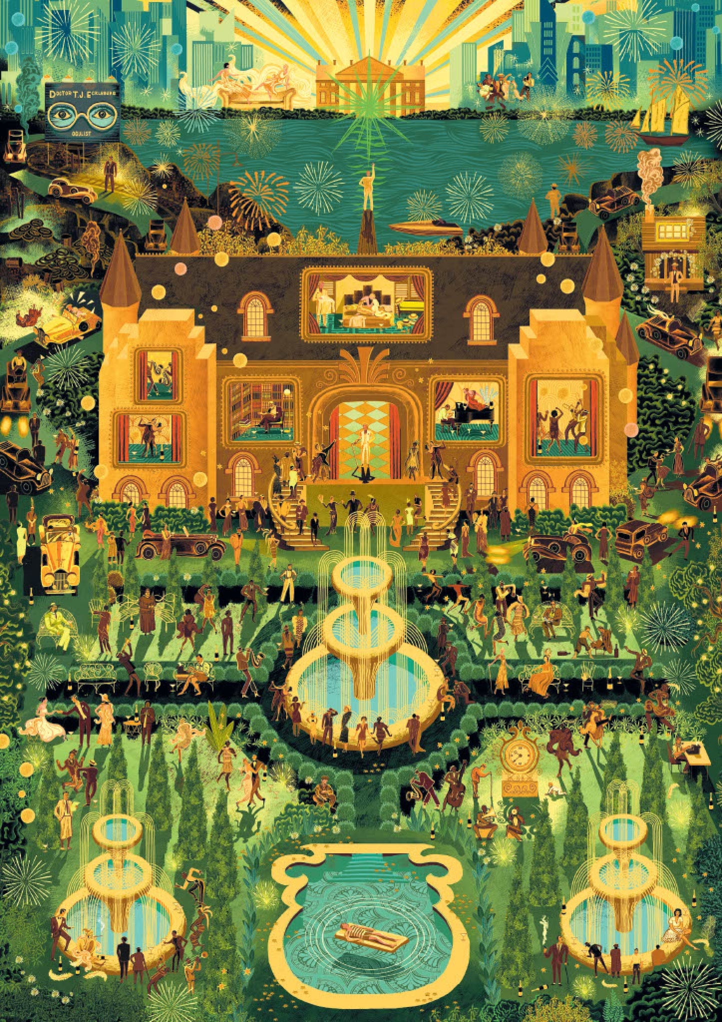 The World of The Great Gatsby 1000-Piece Puzzle