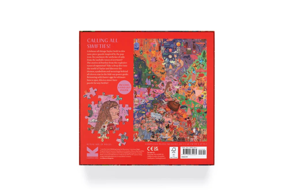 The World of Taylor 1000-Piece Puzzle