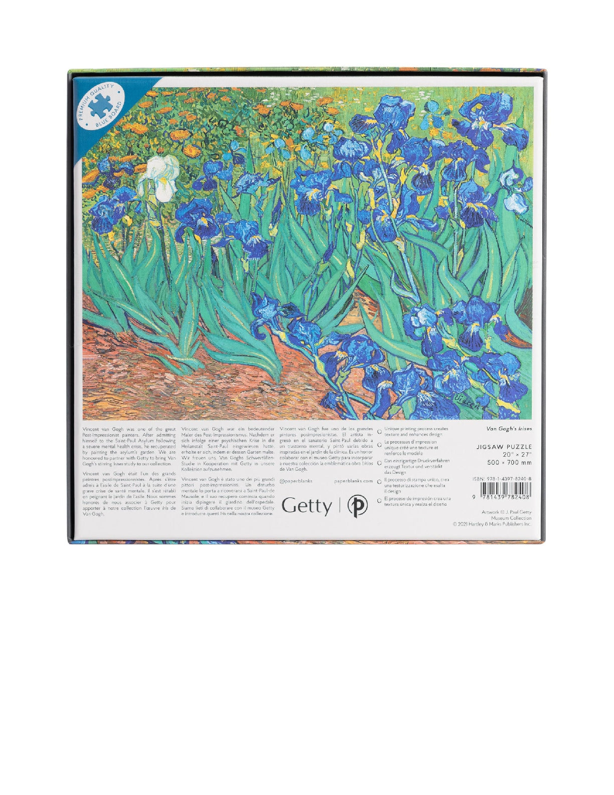 Van Gogh's Irises, Puzzle, 1000 PC