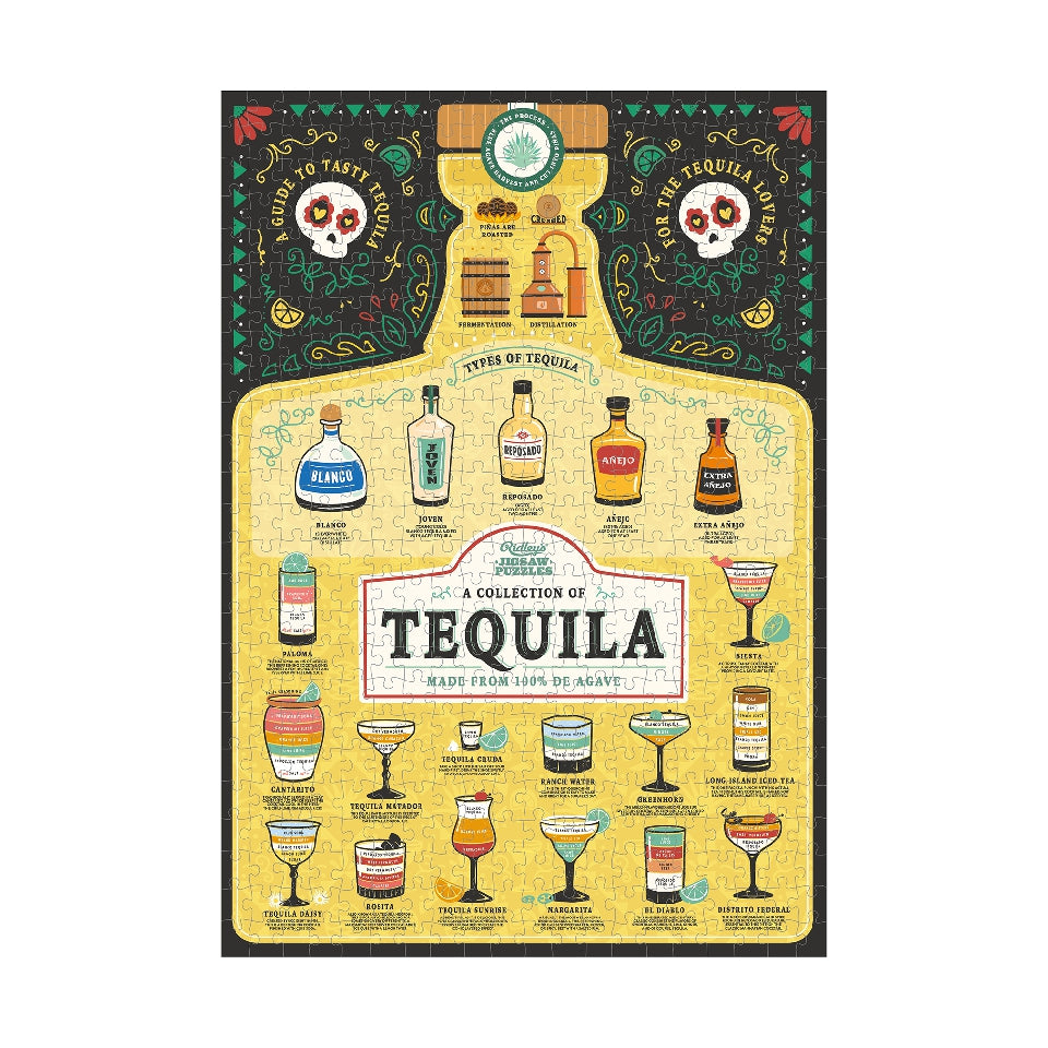 Tequila Lover's 500-piece rectangular jigsaw
