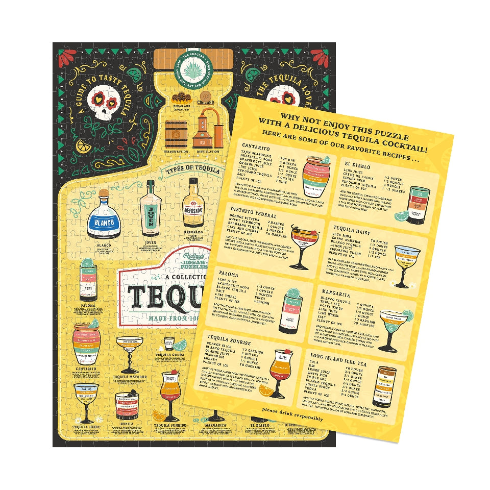 Tequila Lover's 500-piece rectangular jigsaw