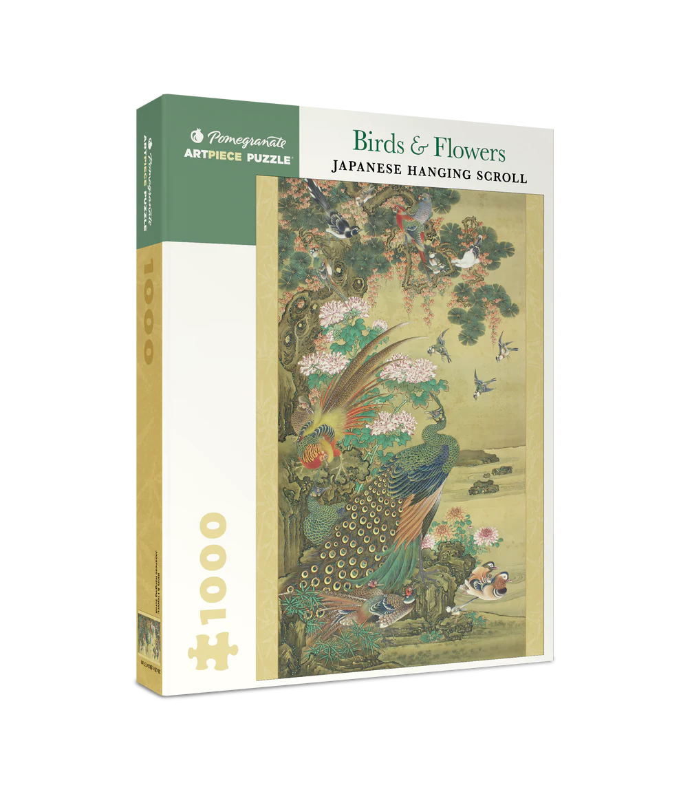 Birds & Flowers: Japanese Hanging Scroll 1000-Piece Jigsaw Puzzle