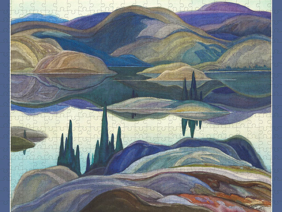 Franklin Carmichael: Mirror Lake 500-Piece Jigsaw Puzzle