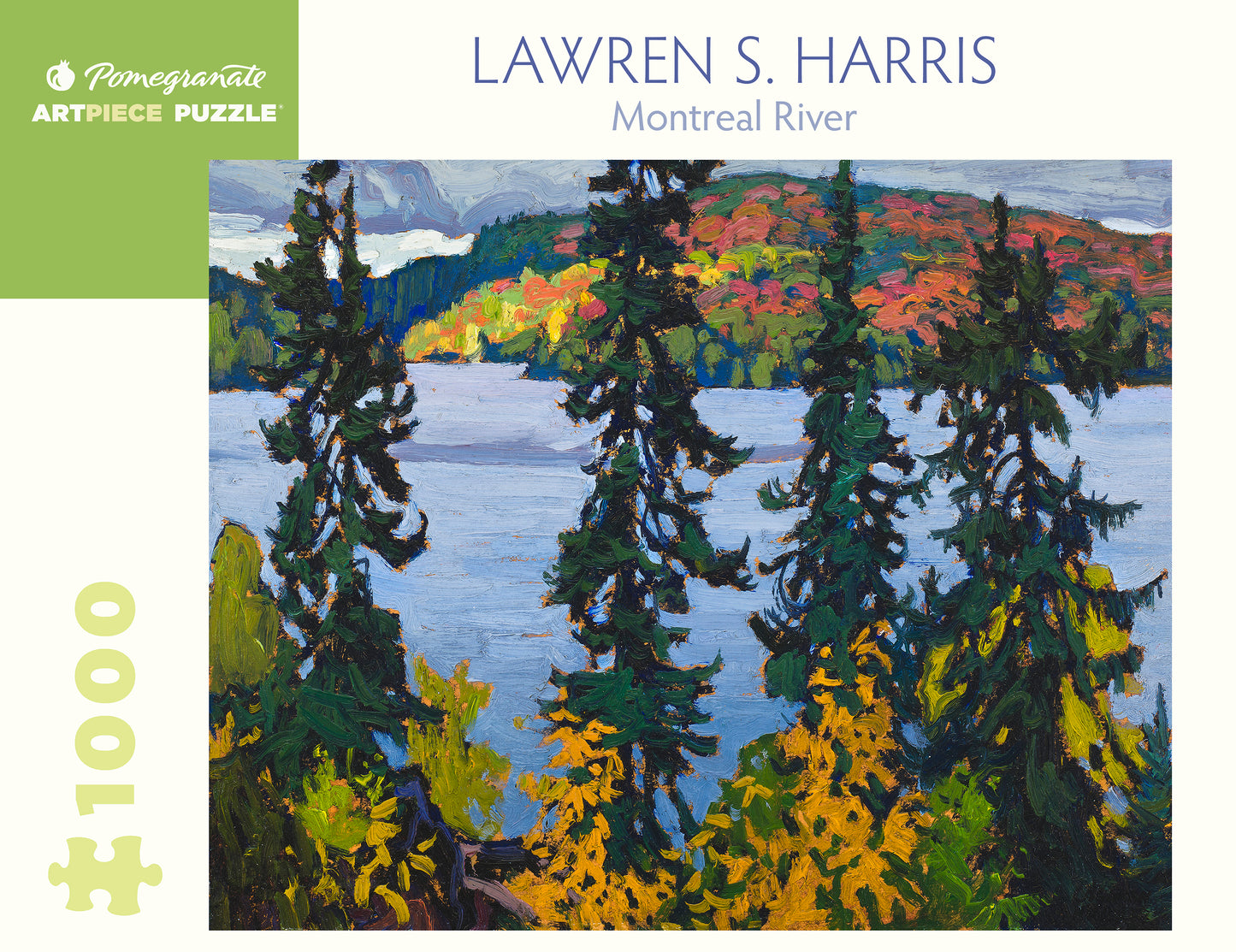Lawren S. Harris Montreal River 1000-Piece Jigsaw Puzzle