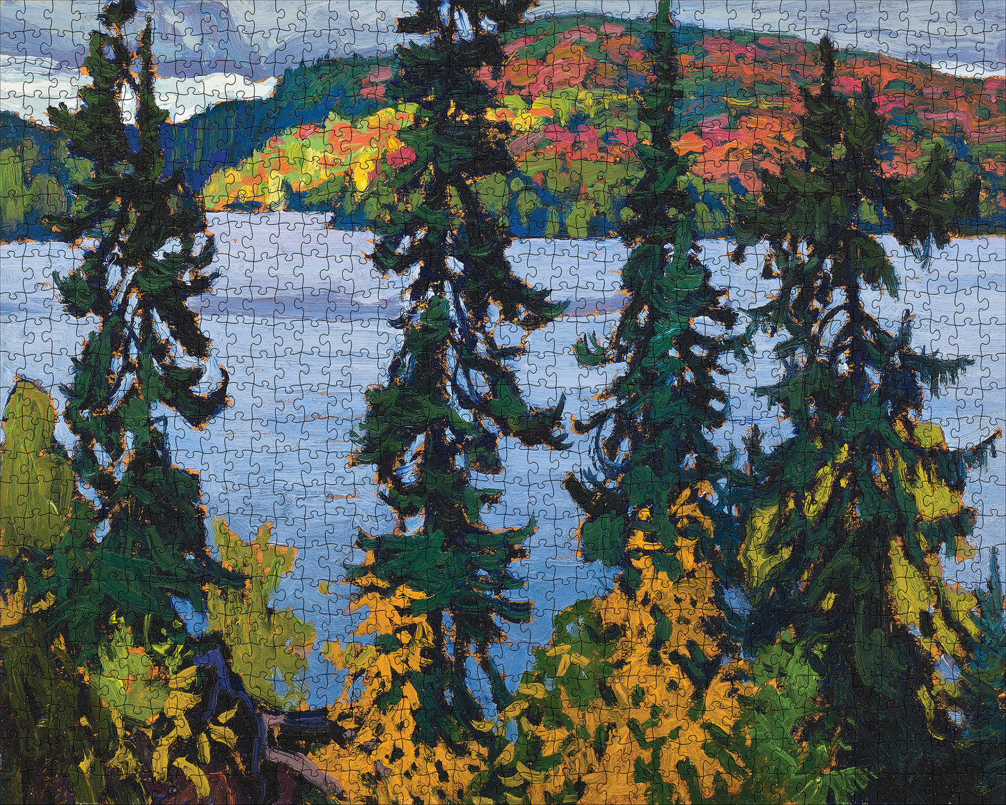 Lawren S. Harris Montreal River 1000-Piece Jigsaw Puzzle